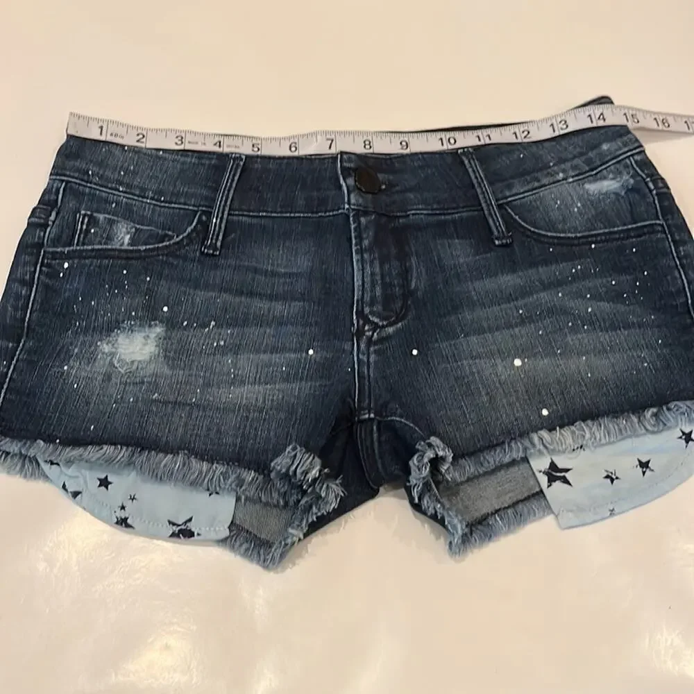Black Orchid Black Star Cut Off Short Size 26
